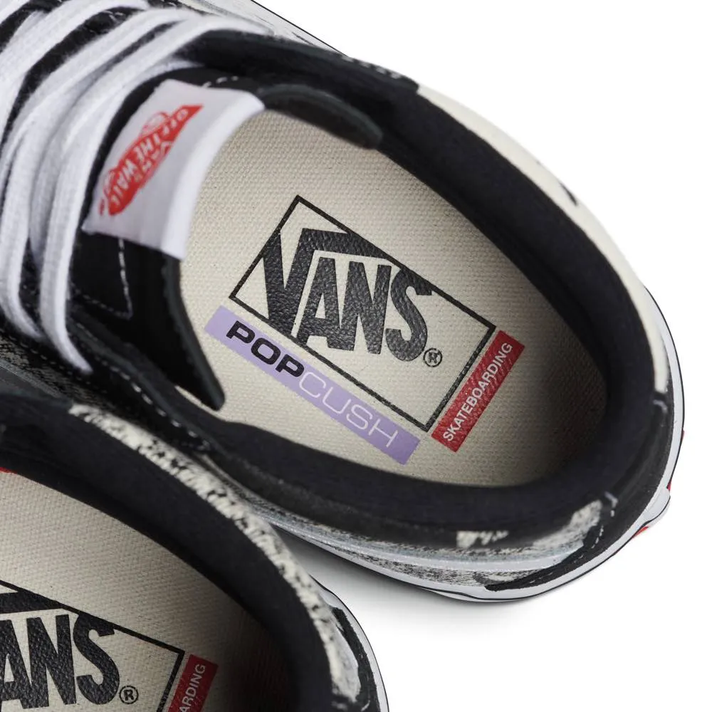 Vans Skate Sk8 Hi Grosso 88 Black-Palms