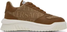 Versace Brown Odissea Sneakers