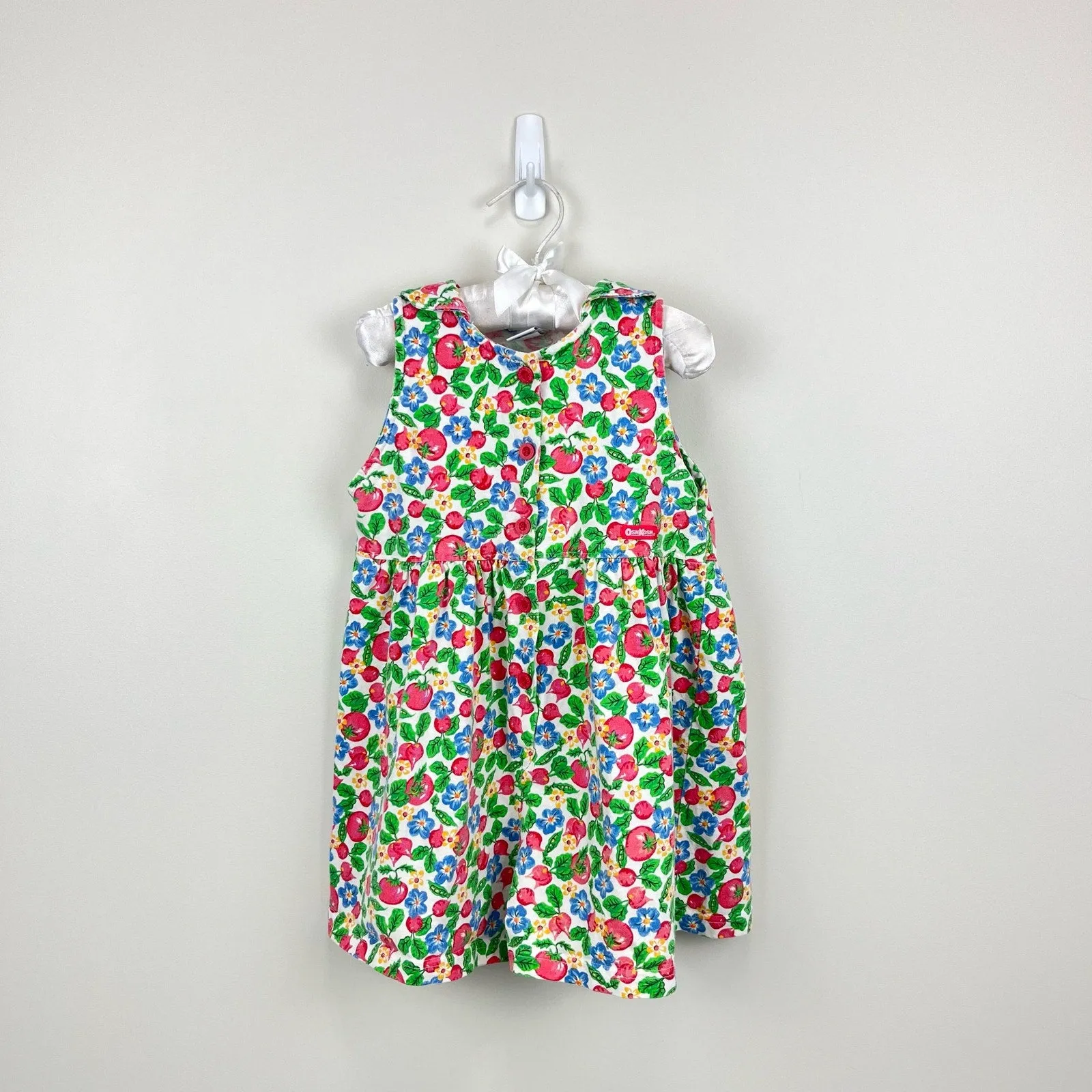 Vintage OshKosh B'gosh Veggie Romper 4T USA