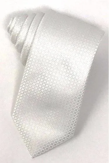 White Regal Necktie