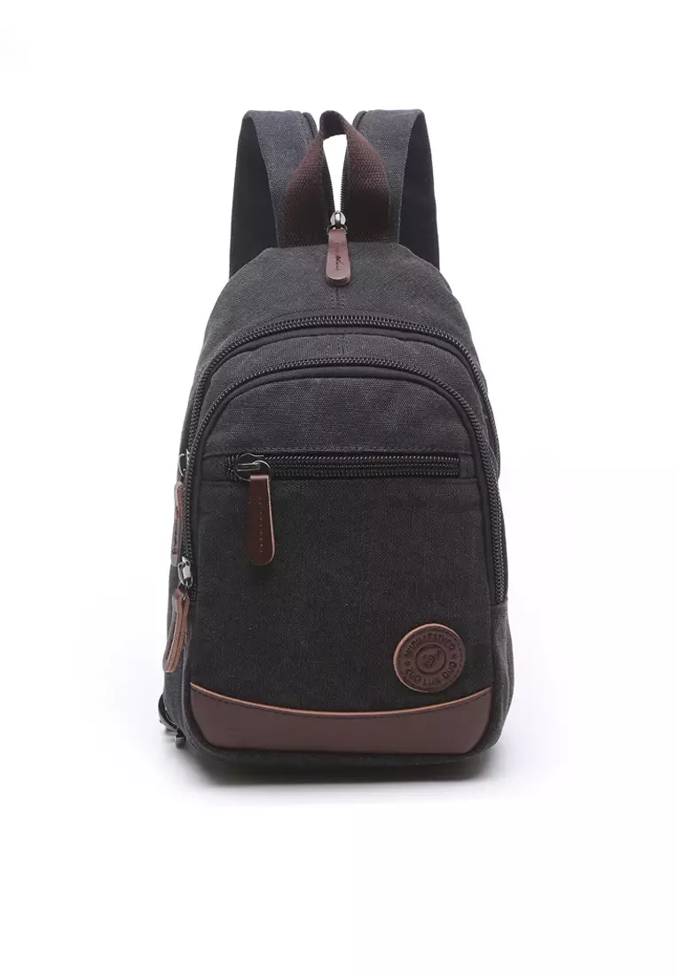 ZITIQUE Multi -purpose backpack for men and women's universal casual canvas