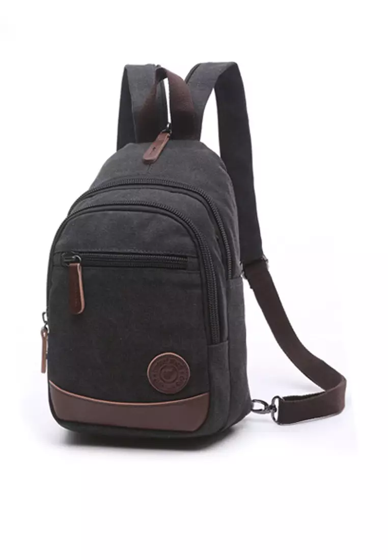 ZITIQUE Multi -purpose backpack for men and women's universal casual canvas